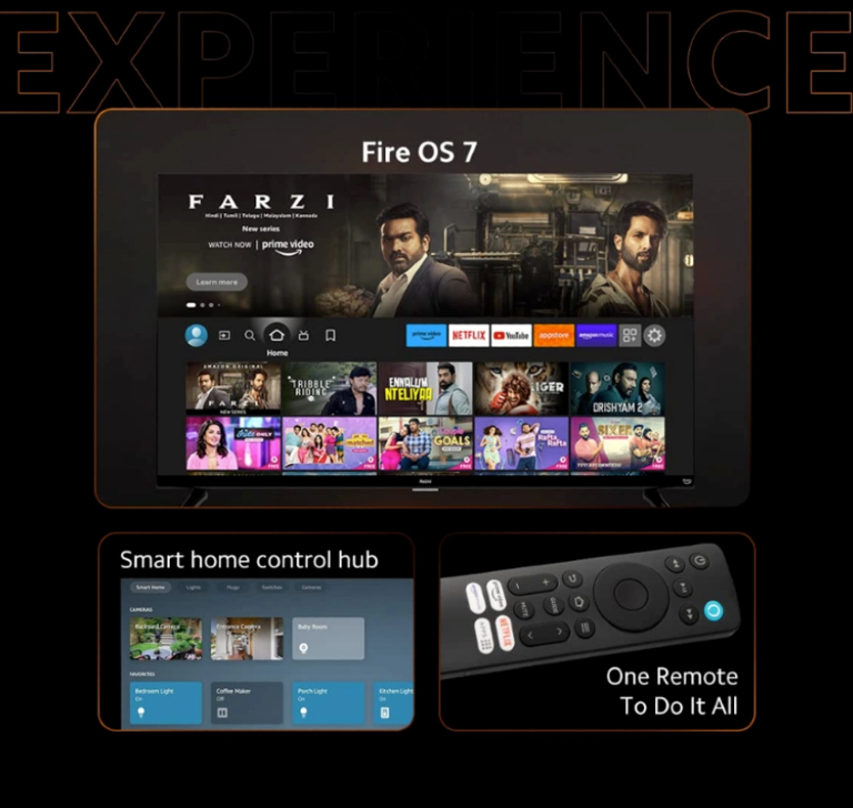 小米 Redmi Fire TV 亮相：品牌首款亚马逊 Fire OS 智能电视